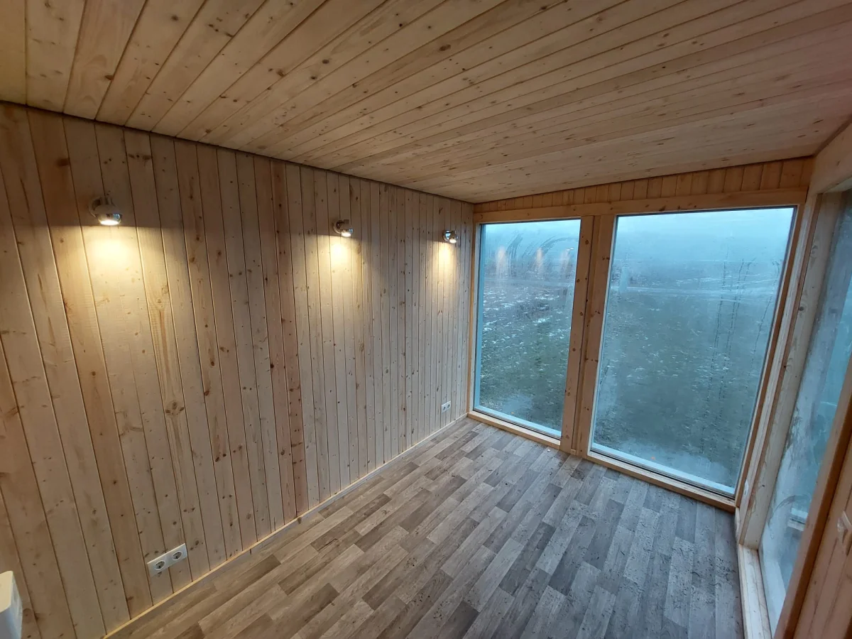 Saunas atpūtas telpa